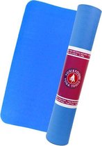 Yogi & Yogini TPE yogamat blauw - 63x183x0.5 cm - 1000 g