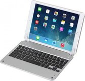 Tablet2you Apple iPad Air Clic in toetsenbord - Zilver met zwart toetsenbord