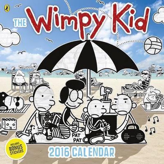 Diary of a Wimpy Kid Calendar 2016, Jeff Kinney 9780141366814