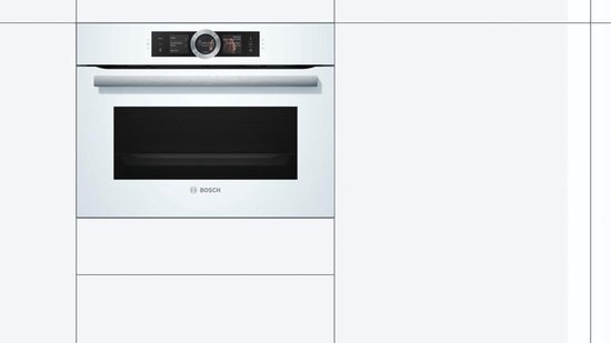 Bosch CSG656RW6 - Serie 8 - Inbouw oven - Wit | bol.com