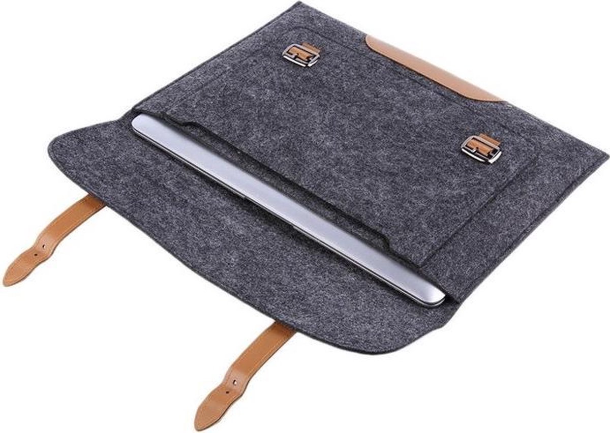 Vilten Soft Sleeve Vilten Soft Sleeve Geschikt Voor De Laptop & Apple