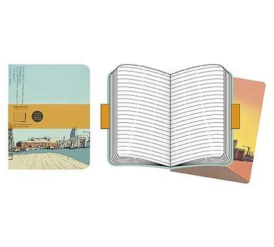 Cover van het boek 'Moleskine Cover Art Notebook - Ruled'