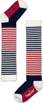 Happy Socks Kids Kniekousen Half Stripe - maat 24-26