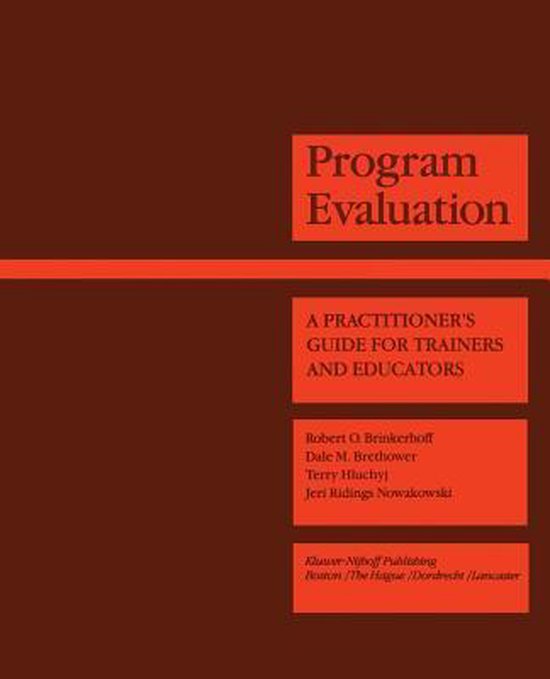 Evaluation in Education and Human Services Program Evaluation