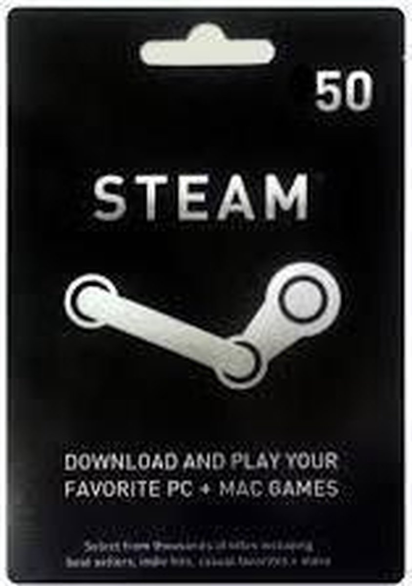 Warmte Malen Zich voorstellen Steam 50 euro tegoedkaart België | bol.com