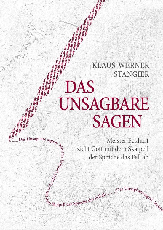 Das Unsagbare sagen - cover