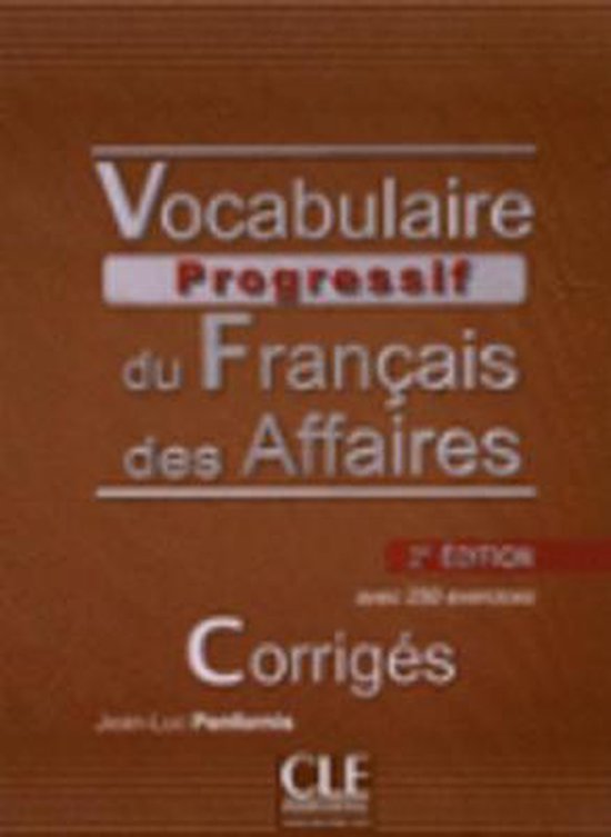 Vocabulaire Progressif Du Francais Des Affaires 2Eme Edition - cover