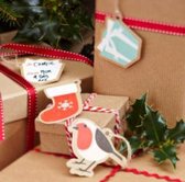 Kerstlabels (8 stuks)