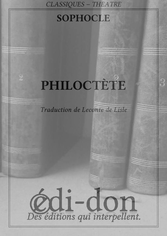 Philoctète - cover