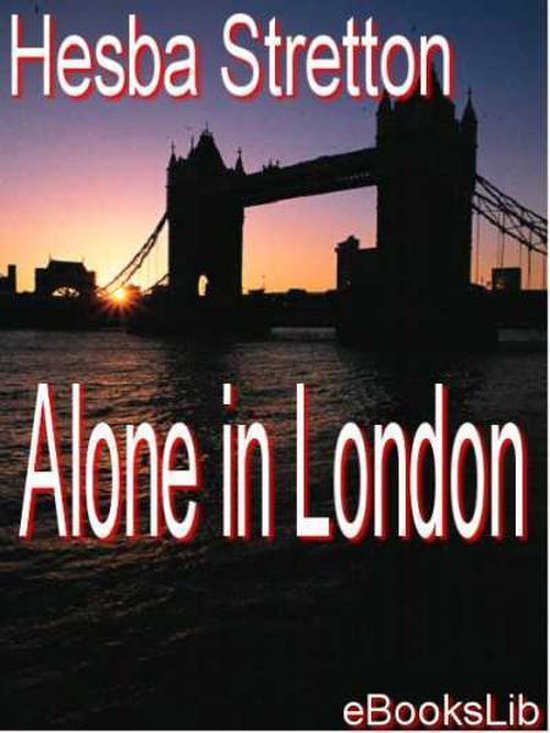 Alone in London - cover