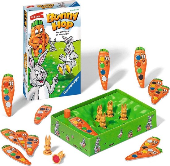 galerij Kwade trouw Springplank Ravensburger Bunny Hop | Games | bol.com
