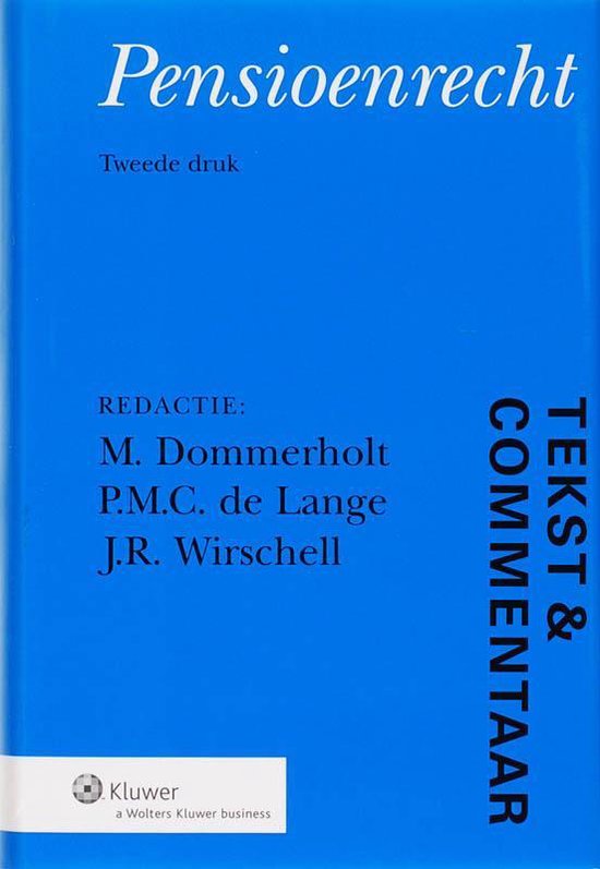 Pensioenrecht - cover