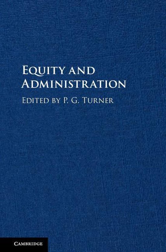 Equity and Administration - cover