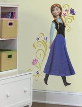 RoomMates Disney Frozen Anna - Muurornament - 13x46 cm - Multi