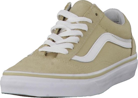 Vans Sneakers - Old Skool - Volwassenen - Pale Khaki / True White - Maat 38  | bol.com