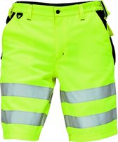 Korte werkbroek Knoxfield Hi-vis geel maat 56