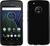 Motorola Moto G5 Plus Zwart TPU siliconen case cover