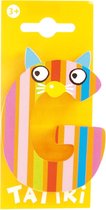Tatiri Lettre en bois: alphabet animal g jaune