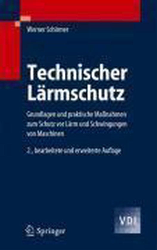 Technischer Lärmschutz - cover