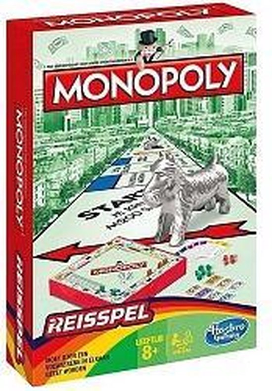 Thumbnail van een extra afbeelding van het spel Vastgoed spel Monopoly - reisspel