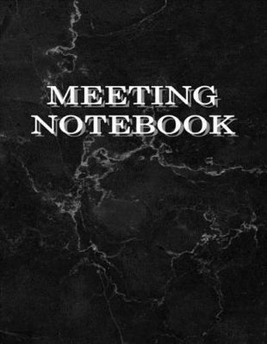 Meeting Notebook 9781726357166 Earn Creation Boeken