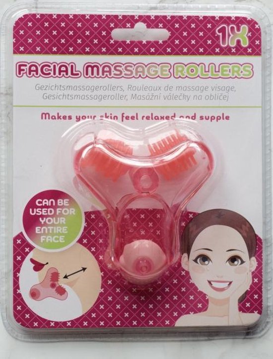 Gezichtsmassage Roller Massage roller Massageroller Gezicht Verminderd stress en...