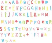 A Little Lovely Company Lightbox Letterset Funky 6,5 Cm 85-delig