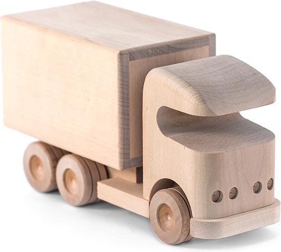 Seizoen Roest mooi zo Berky - Houten speelgoed Kleine vrachtwagen | bol.com