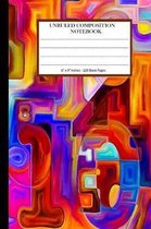 Unruled Composition Notebook 6  x 9 . 120 Pages. Source of Numbers