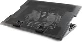 Gembird NBS-2F17T-01 17'' Zwart notebook cooling pad