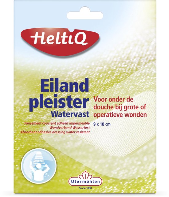Heltiq Watervast - 9 x 10 cm - 4 stuks - Pleisters | bol.com