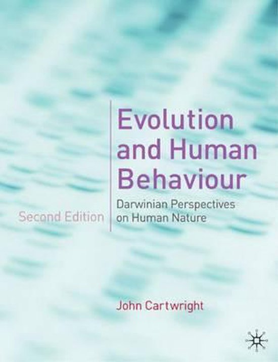 Evolution and Human Behaviour | 9780333986325 | John Cartwright ...
