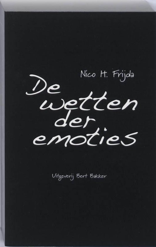 De Wetten Der Emoties - cover