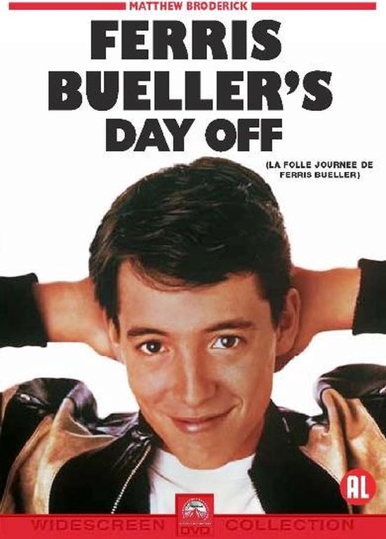 Cover van de film 'Ferris Bueller's Day Off'