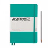 Leuchtturm1917 Notitieboek Emerald - Medium - Puntjes