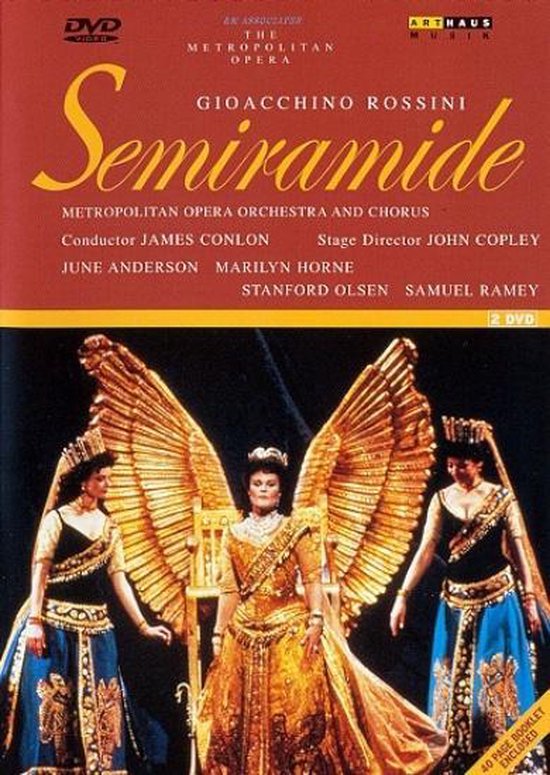Cover van de film 'Gioachino Rossini - Semiramide'