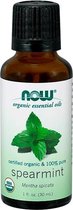 Organic Essential Oils- Spearmint (30 ml) - Now Foods