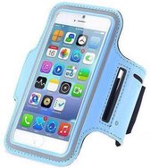 sports armband case Licht Blauw Light Blue voor Apple iPhone 6