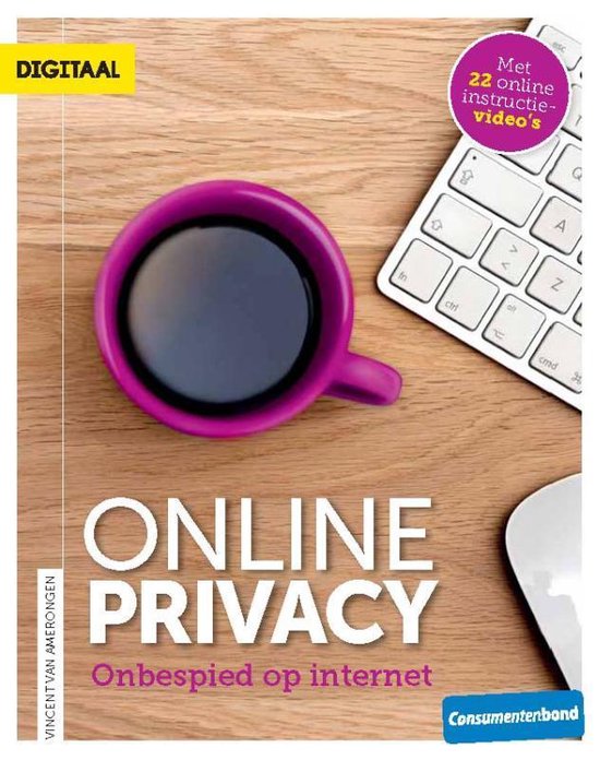 Cover van het boek 'Online privacy' van Vincent van Amerongen