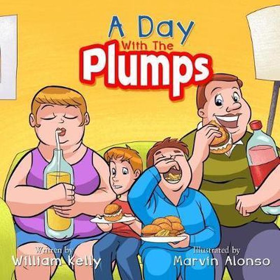 Children's Healthy Living-A Day With The Plumps - cover