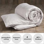 Dekbed - Wellbed Supreme - 4 seizoenen - ganzendons - 1 persoons - 4 seizoenen - Anti Allergie - 140x200 cm