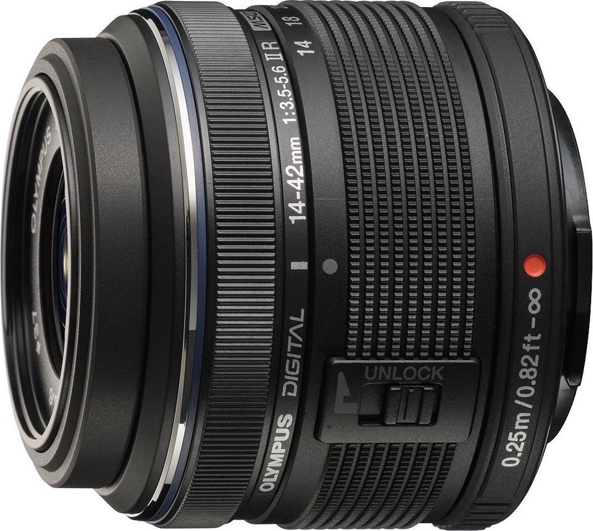 Olympus M ZUIKO Digital - Lens - ED 14-40 mm - 1:3.5 - 5.6 II R - Zwart