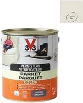 V33 lak 'Parket Color' kalk zijdeglans 2,5 L
