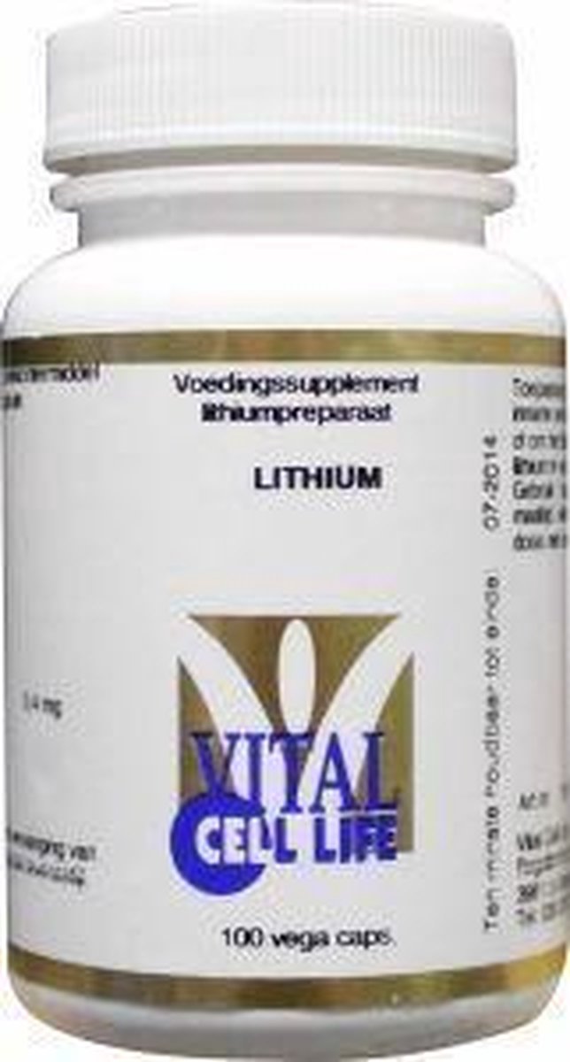 Lithium 400Mcg Vcl - Vital Cell Life