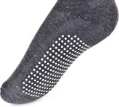 Toermalijnen sokken van katoen met zelf opwarmende toermalijnen steentjes - thermo - helpt doorbloeding - warmt je voeten op - 1 Paar - 1 size maat 39-46