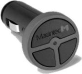 Marantec Digital 323 Sigarettenaansteker Zender - 433,92 Mhz - 3-Kanaals Wandzender - Geschikt voor Marantec Motoren - Grijs