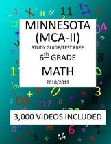 6th Grade MINNESOTA MCA-II, 2019 MATH, Test Prep
