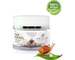 Slakken Anti-age Face Scrub 100% Natural - Met Collageen & Elastine - 100ml