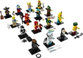 LEGO 71013 Minifiguren Complete Serie van 16 verschillende minifig in transparant zakje