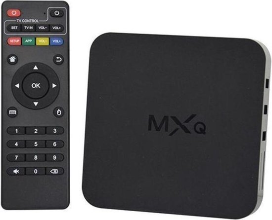 zijde Dislocatie Gemaakt van MXQ Android TV Box - Kodi XBMC - Quad Core Mediaplayer met 8GB | bol.com